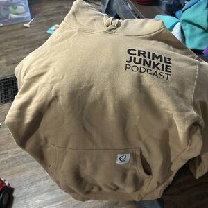 CRIME JUNKIE PODCAST HOODIE